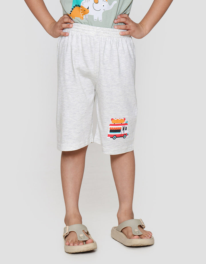 MXM LITTLE M PRINT CAR CELANA PENDEK ANAK LAKI-LAKI