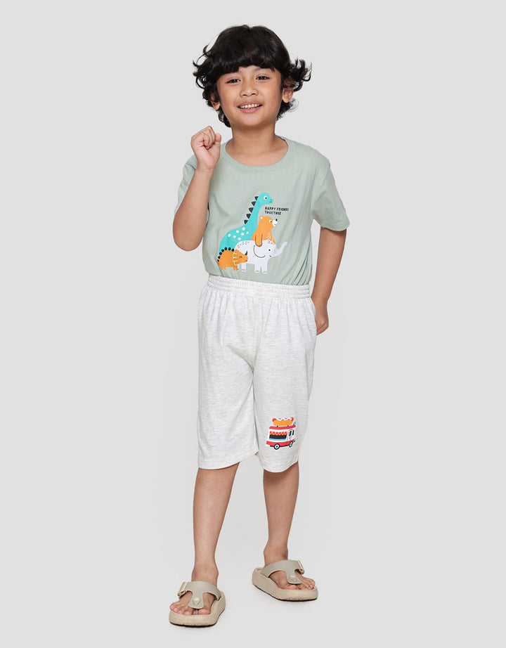 MxM Little M Print Car Celana Pendek Anak Laki-laki