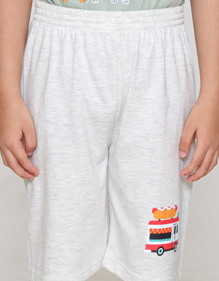 MxM Little M Print Car Celana Pendek Anak Laki-laki