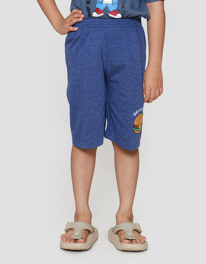 MxM Little M Print Delicious Celana Pendek Anak Laki-laki