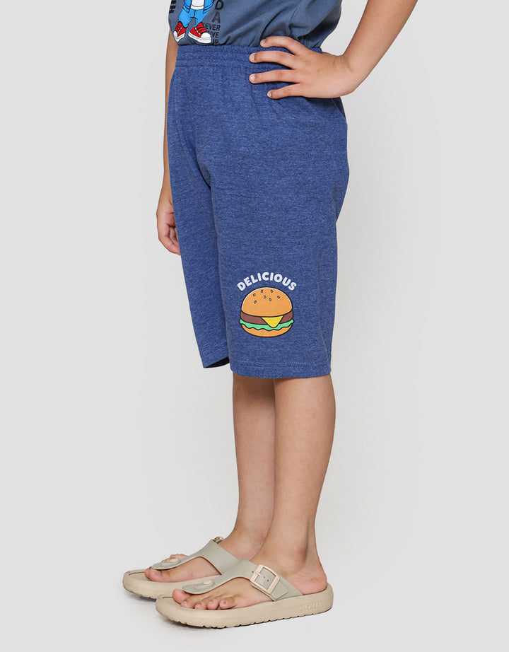 MxM Little M Print Delicious Celana Pendek Anak Laki-laki