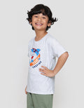 MxM Little M Boy Print Shark Kaos Anak Laki-laki