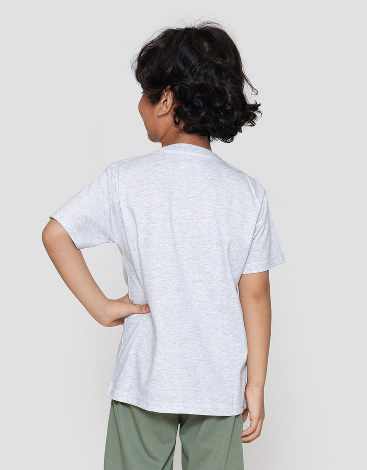 MxM Little M Boy Print Shark Kaos Anak Laki-laki