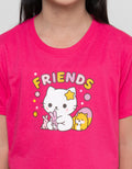 MxM Little M Print Friends Kaos Anak Perempuan