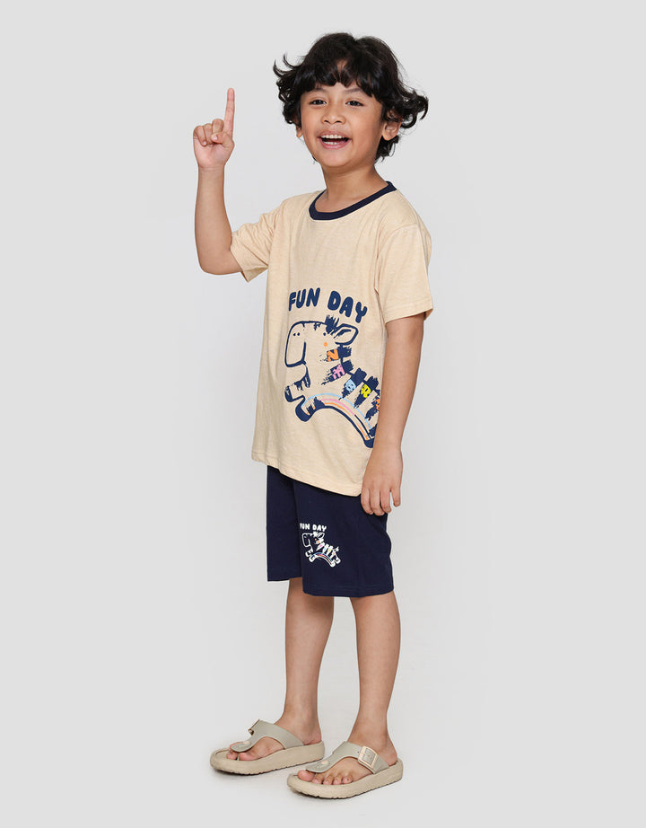 MxM Little M Anak Motif Koala Setelan Anak Laki-laki