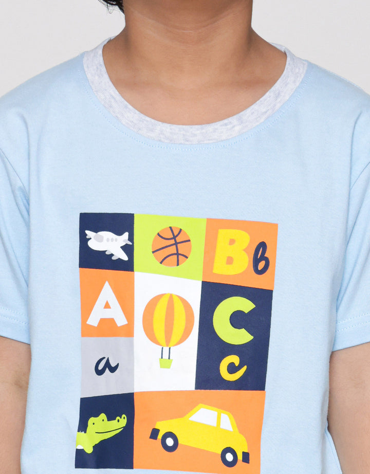 MxM Little M Anak Print Squirel Kaos Anak Laki-laki