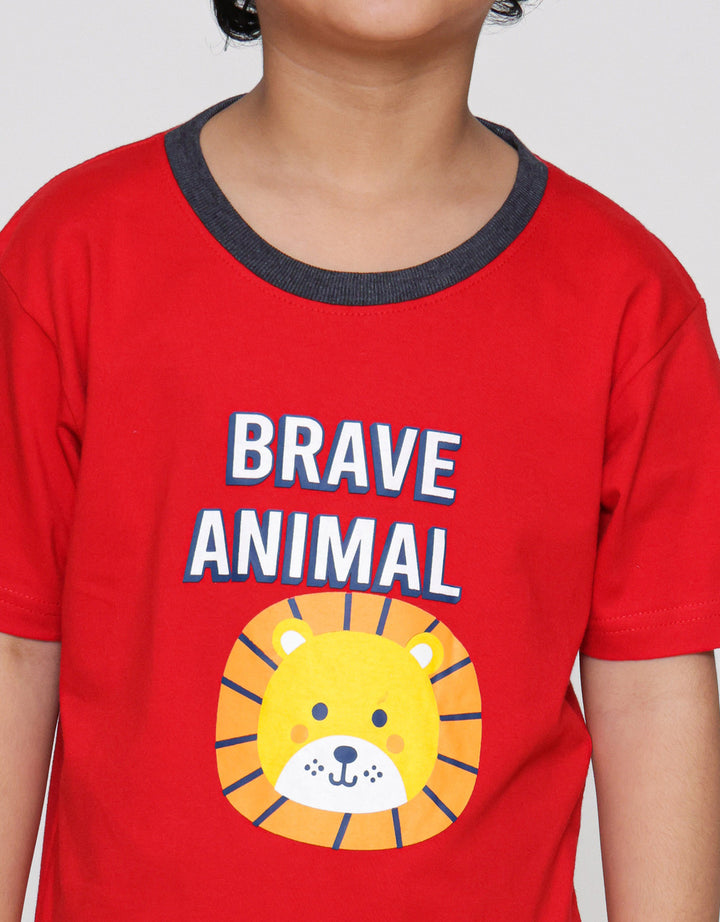 MxM Little M Anak Motif Squirel Setelan Anak Laki-laki