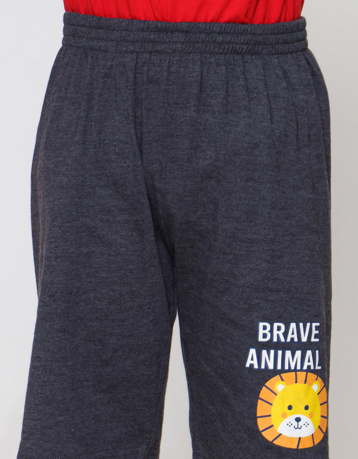 MxM Little M Anak Motif Squirel Setelan Anak Laki-laki