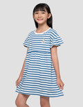 MxM Little M Stripe Dress Anak Perempuan