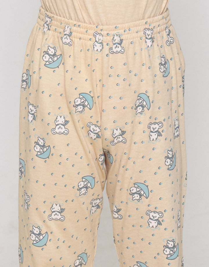 MxM Little M Anak Motif Bear Setelan Anak Laki-laki