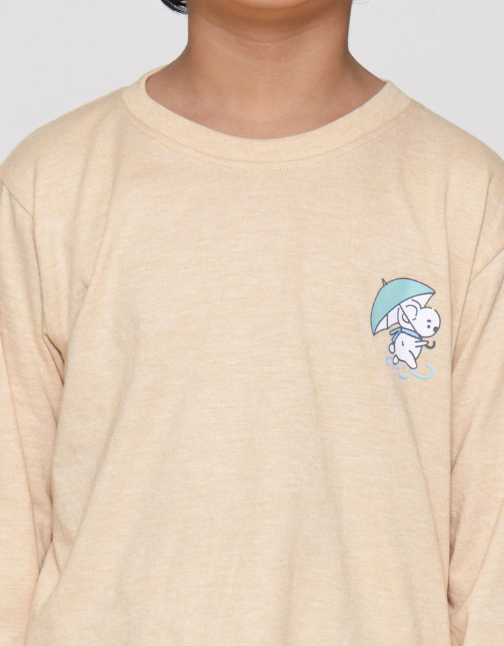 MxM Little M Anak Motif Bear Kaos Anak Laki-laki