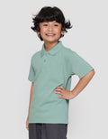 Little M Kerah Bsc Rib Kancing Kaos Anak Laki-laki