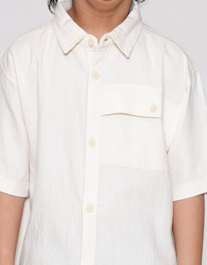 Little M Ktg Wash Kemeja Anak Laki-laki