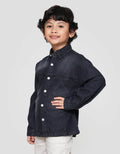 Little M Wash Ktg Kanan Kiri Jaket Denim Anak Laki-laki