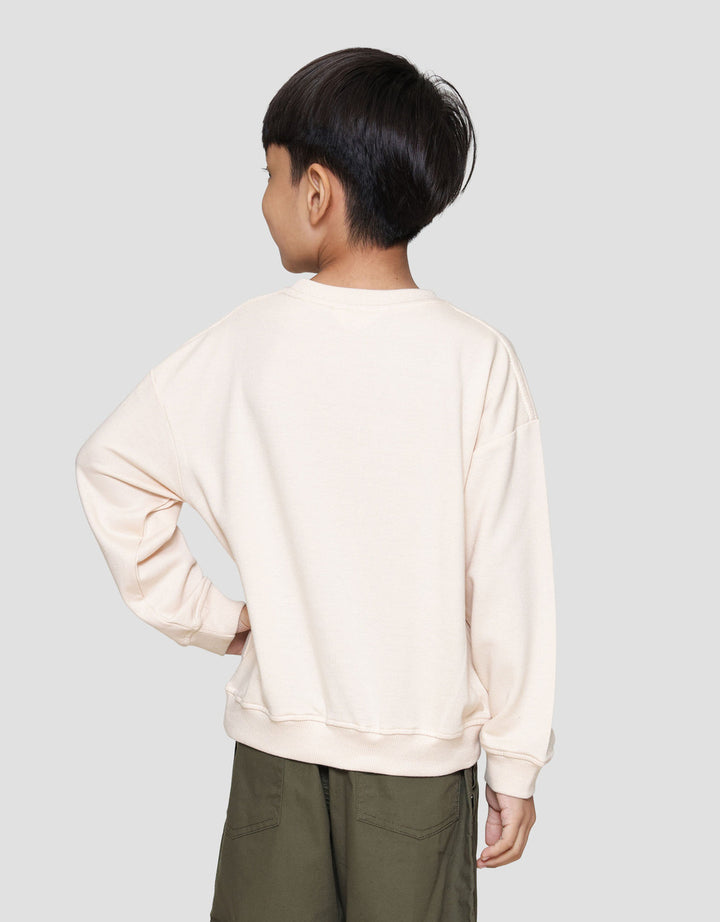 Little M Cut Sewn Lion Sweater Anak Laki-laki