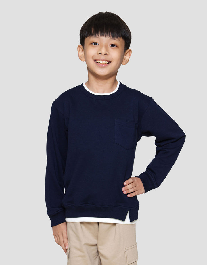 Little M Rib Roar Sweater Anak Laki-laki