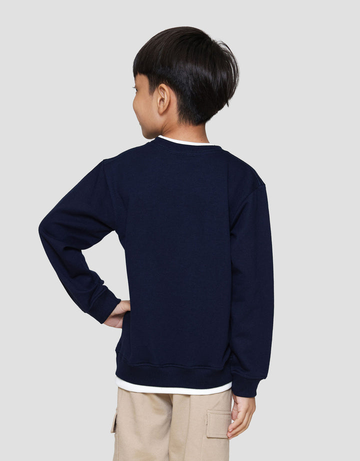 Little M Rib Roar Sweater Anak Laki-laki