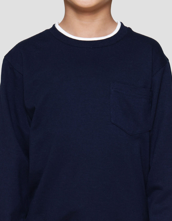 Little M Rib Roar Sweater Anak Laki-laki