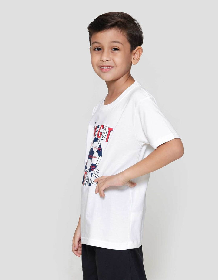 Little M Ive Got Goals Kaos Anak Laki-laki