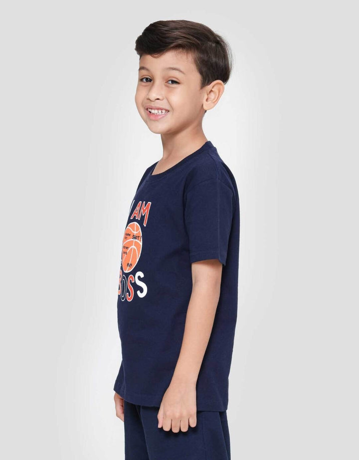 Little M Iam The Boss Kaos Anak Laki-laki