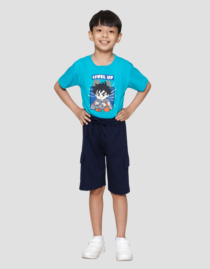 Little M  Terry Cool Celana Pendek Anak Laki-laki