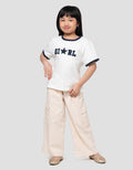 Little M Print Girl Kaos Anak Perempuan