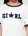 Little M Print Girl Kaos Anak Perempuan