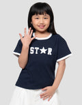 Little M Print Star Kaos Anak Perempuan