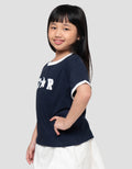 Little M Print Star Kaos Anak Perempuan