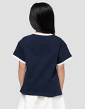 Little M Print Star Kaos Anak Perempuan