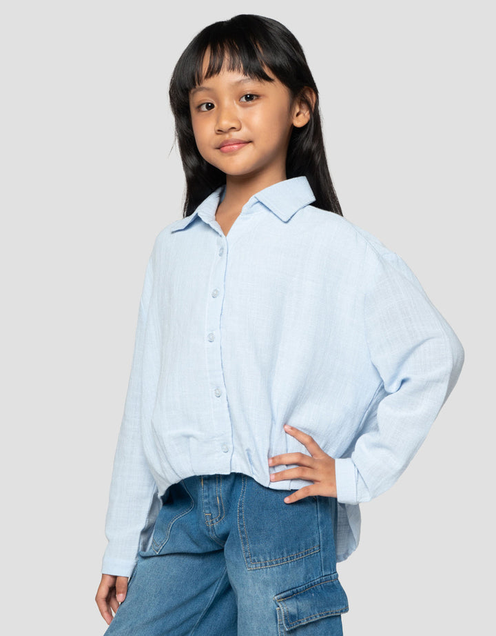 Little M Twist Blouse Anak Perempuan