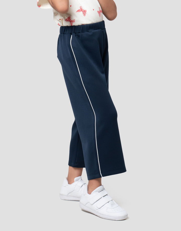 Little M Knit Scuba Celana Kulot Anak Perempuan