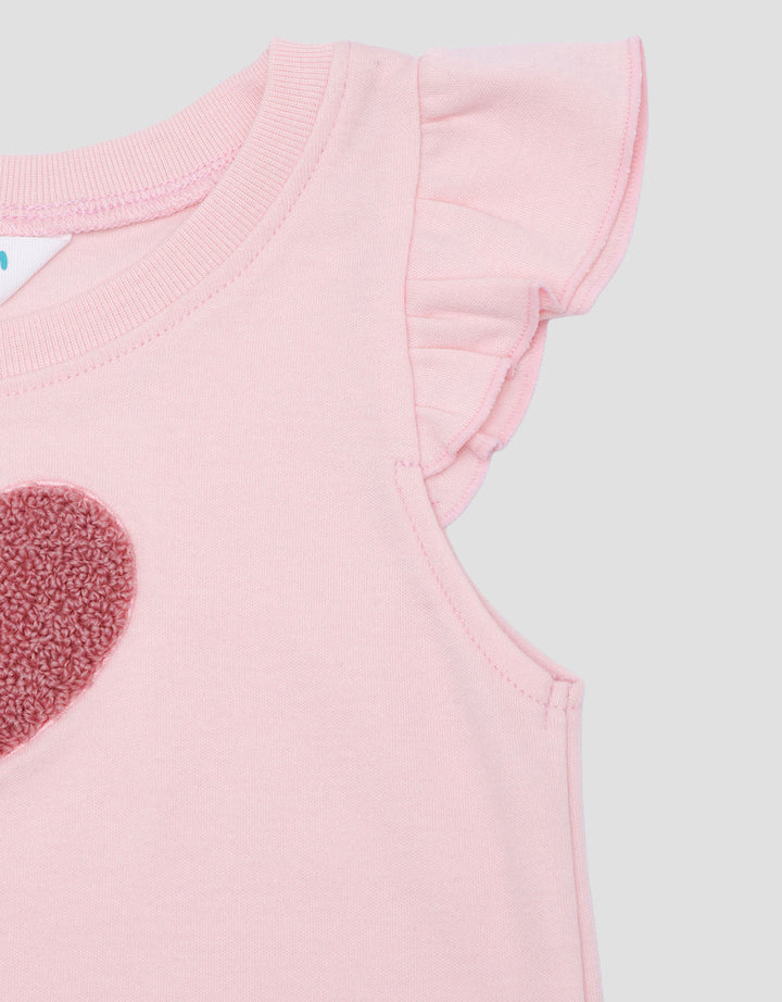 Little M Double Knit Chenille Little Kaos Bayi