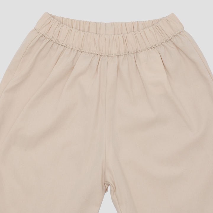 Little M Polo Woven Embro Truck Pakaian Setelan Bayi