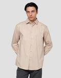 Cole Double Stripe Cotton Men's Long Sleeve Shirt