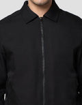 Cole Formal Twill Harrington Collar Jaket Pria