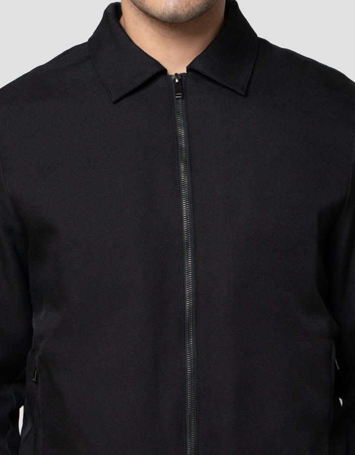 Cole Formal Twill Harrington Collar Jaket Pria