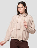 Nevada Reversible Jaket Hoodie Wanita