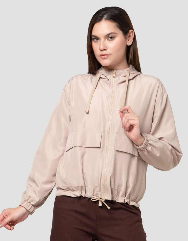 Nevada Reversible Jaket Hoodie Wanita