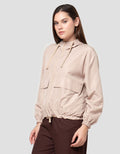 Nevada Reversible Jaket Hoodie Wanita