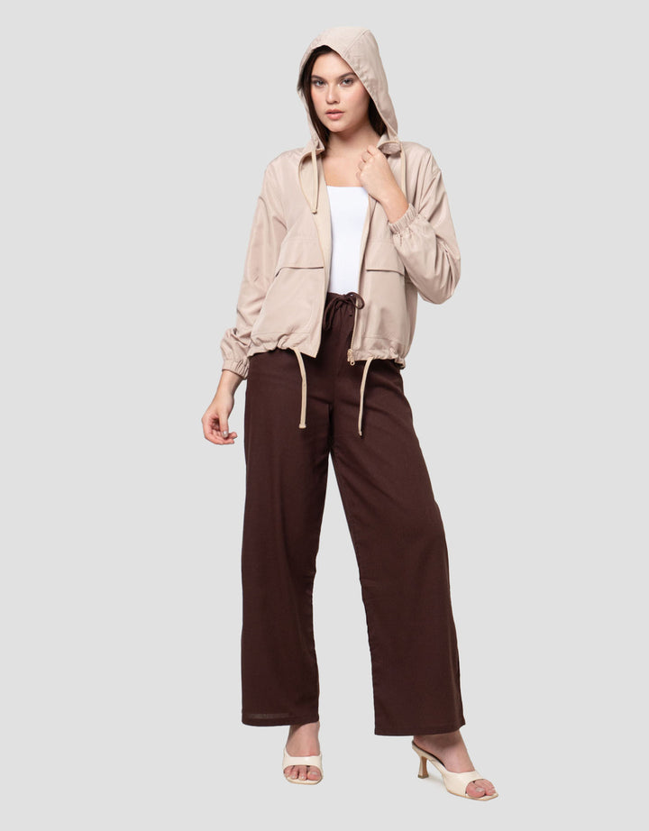 Nevada Reversible Jaket Hoodie Wanita