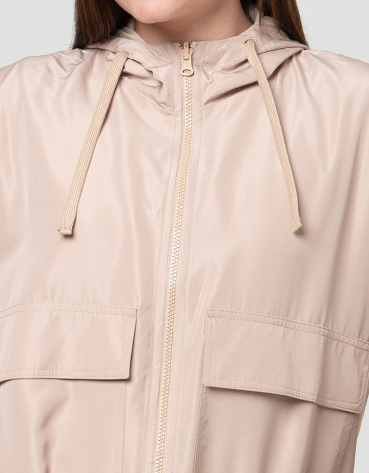 Nevada Reversible Jaket Hoodie Wanita