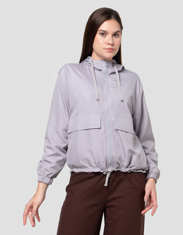 Nevada Reversible Jaket Hoodie Wanita