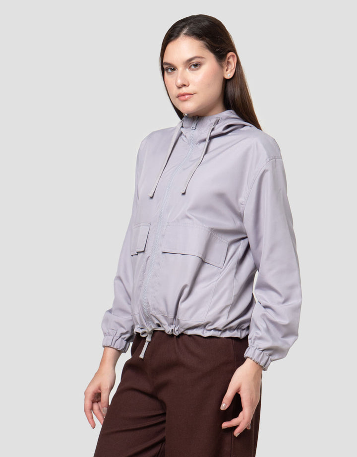 Nevada Reversible Jaket Hoodie Wanita