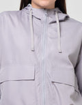 Nevada Reversible Jaket Hoodie Wanita