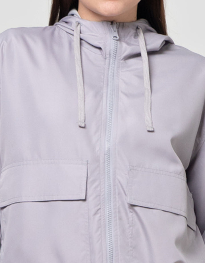 Nevada Reversible Jaket Hoodie Wanita
