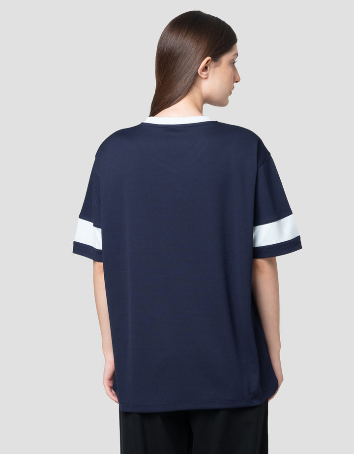 Nevada Polymesh Kaos Oversize Wanita