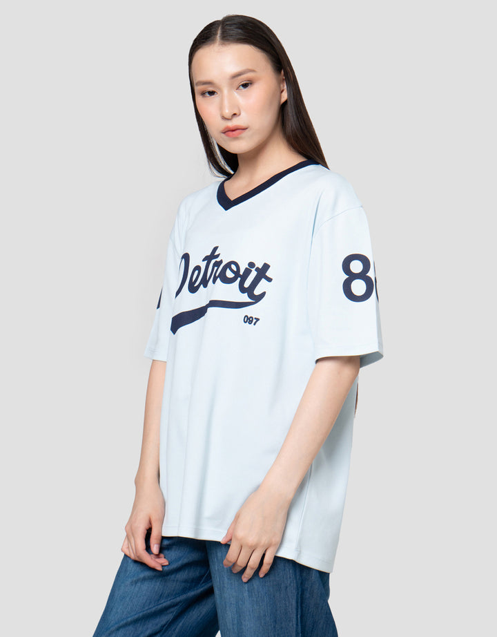 Nevada Sld Ov Polymesh Detroit Kaos Wanita