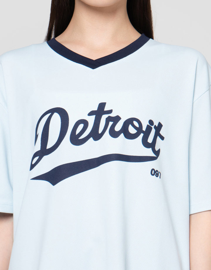 Nevada Sld Ov Polymesh Detroit Kaos Wanita