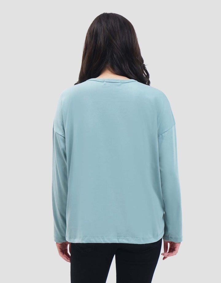 Connexion Drop Shoulder Kaos Wanita